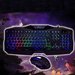 Kit tastatura si mouse gaming, iluminata